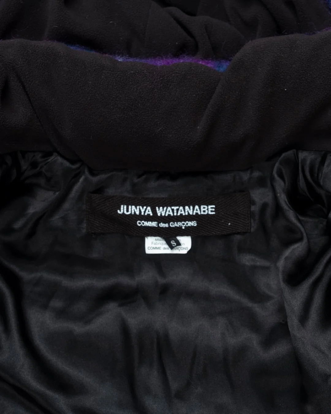 JUNYA WATANABE マフラー 紫色 ウール混紡 k-mf-ko08-m.jpg